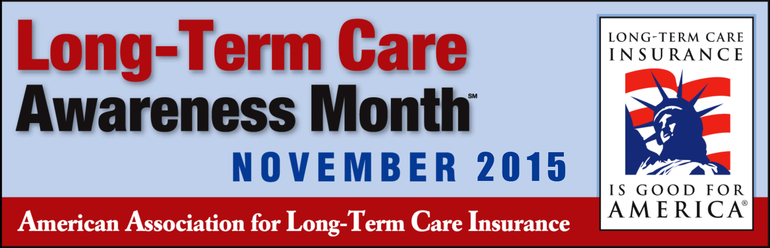 Long Term Care Awareness Month Banner 2015